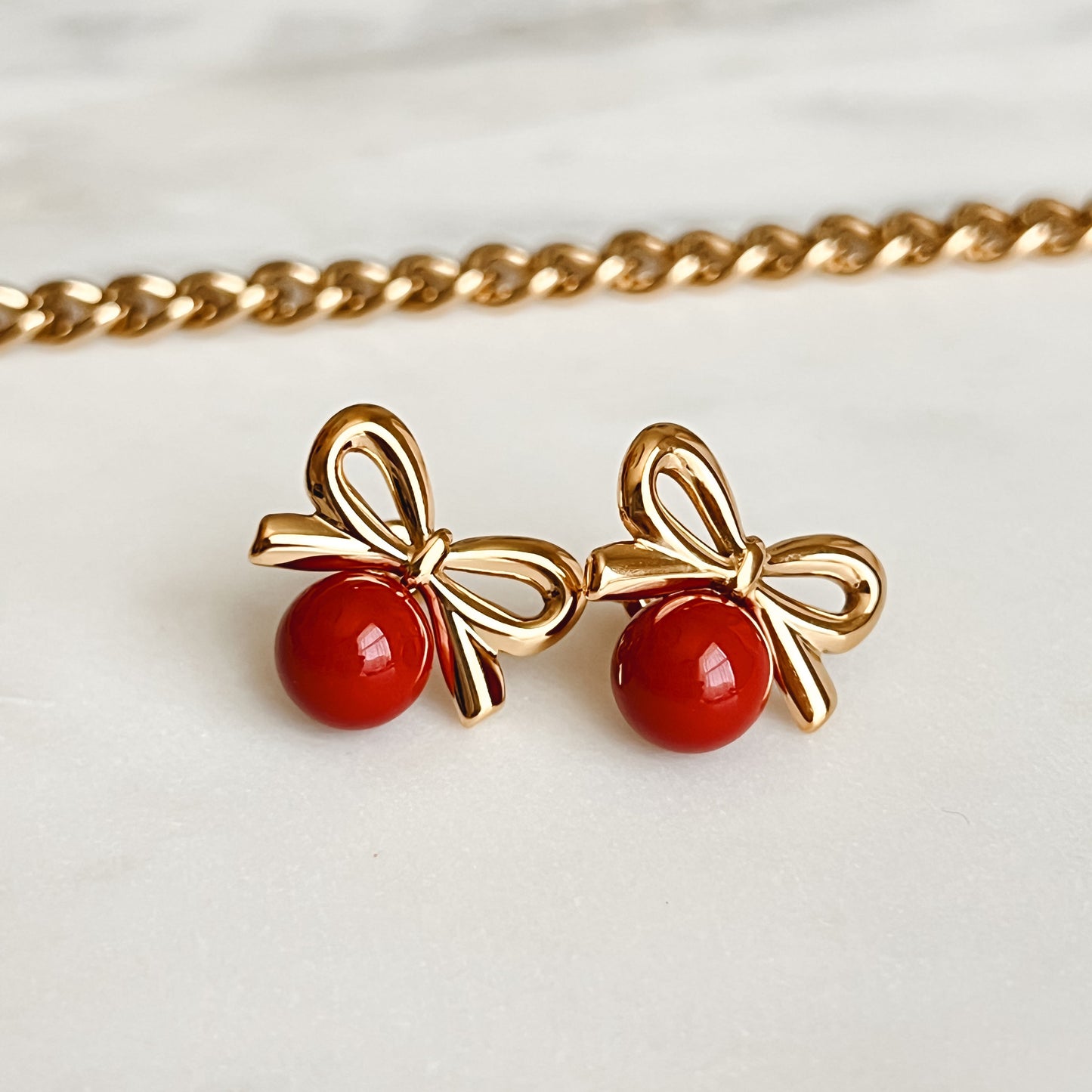 Retro Bowl Earrings